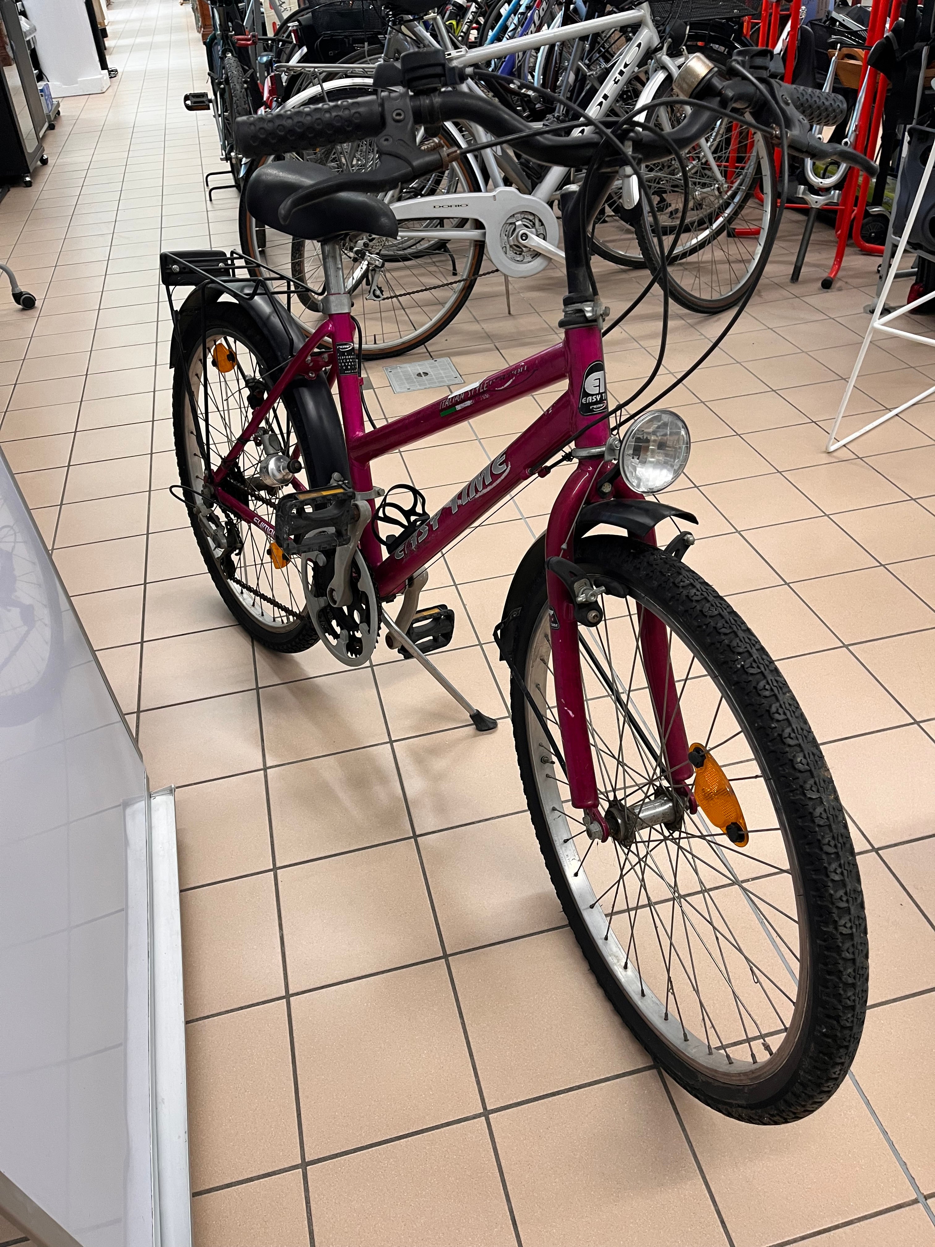 Mountain Bike Fuxia 24 Bimba