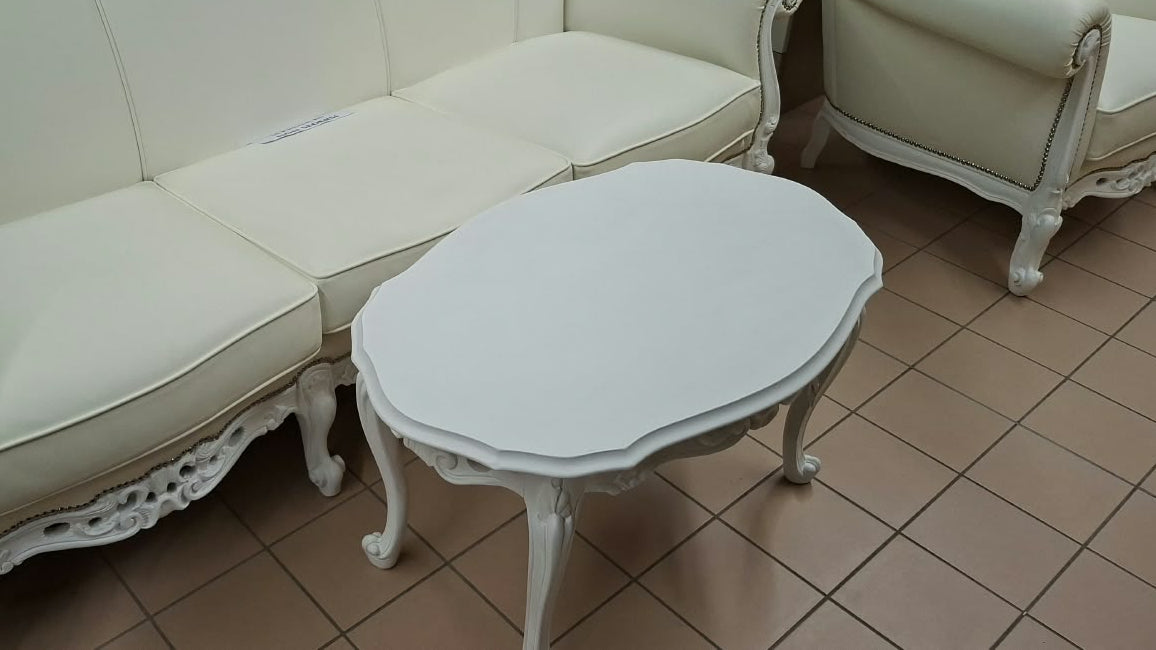 Tavolino Laccato Bianco Style
