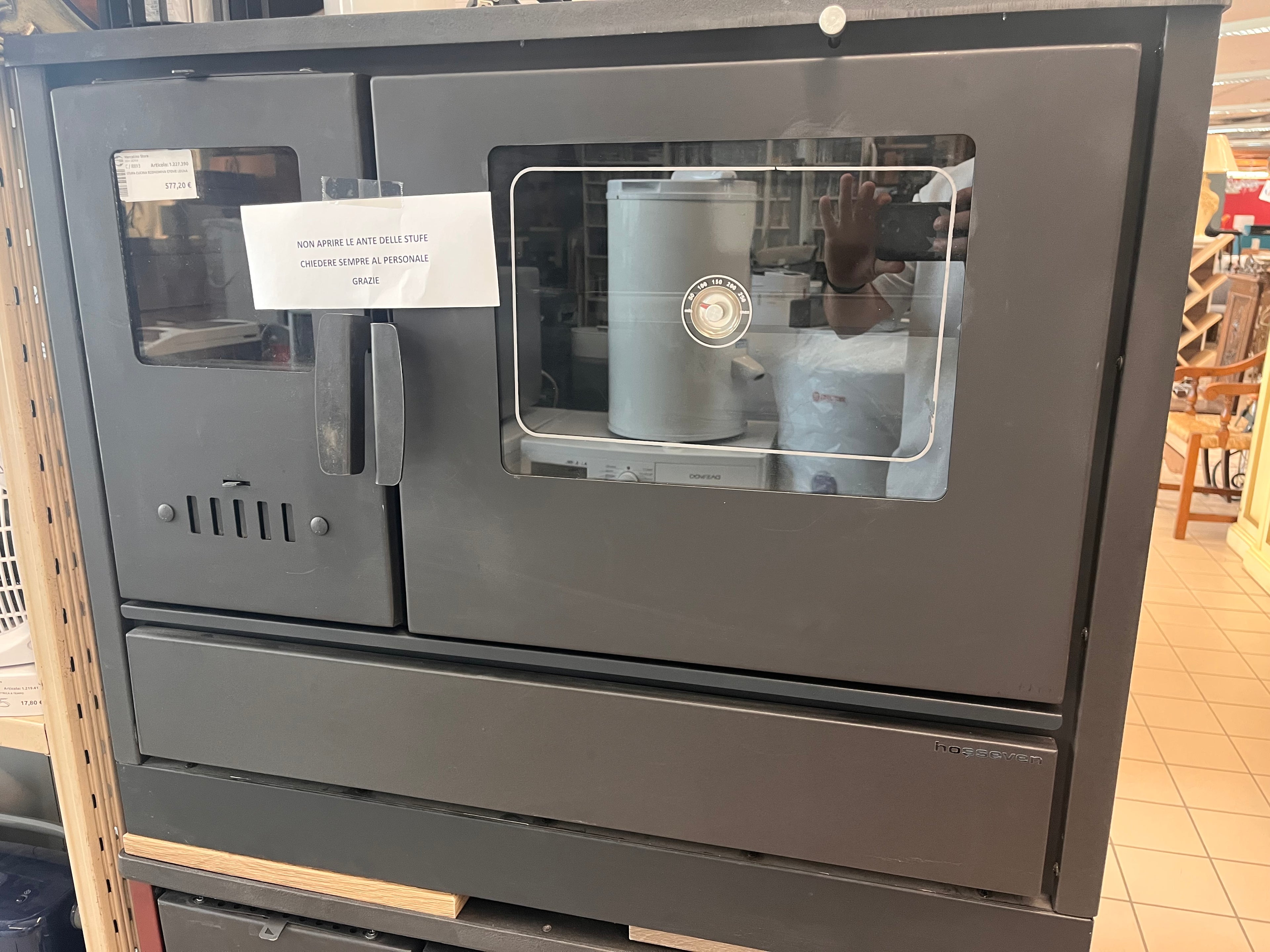 Stufa Cucina Economiva Stove Legna