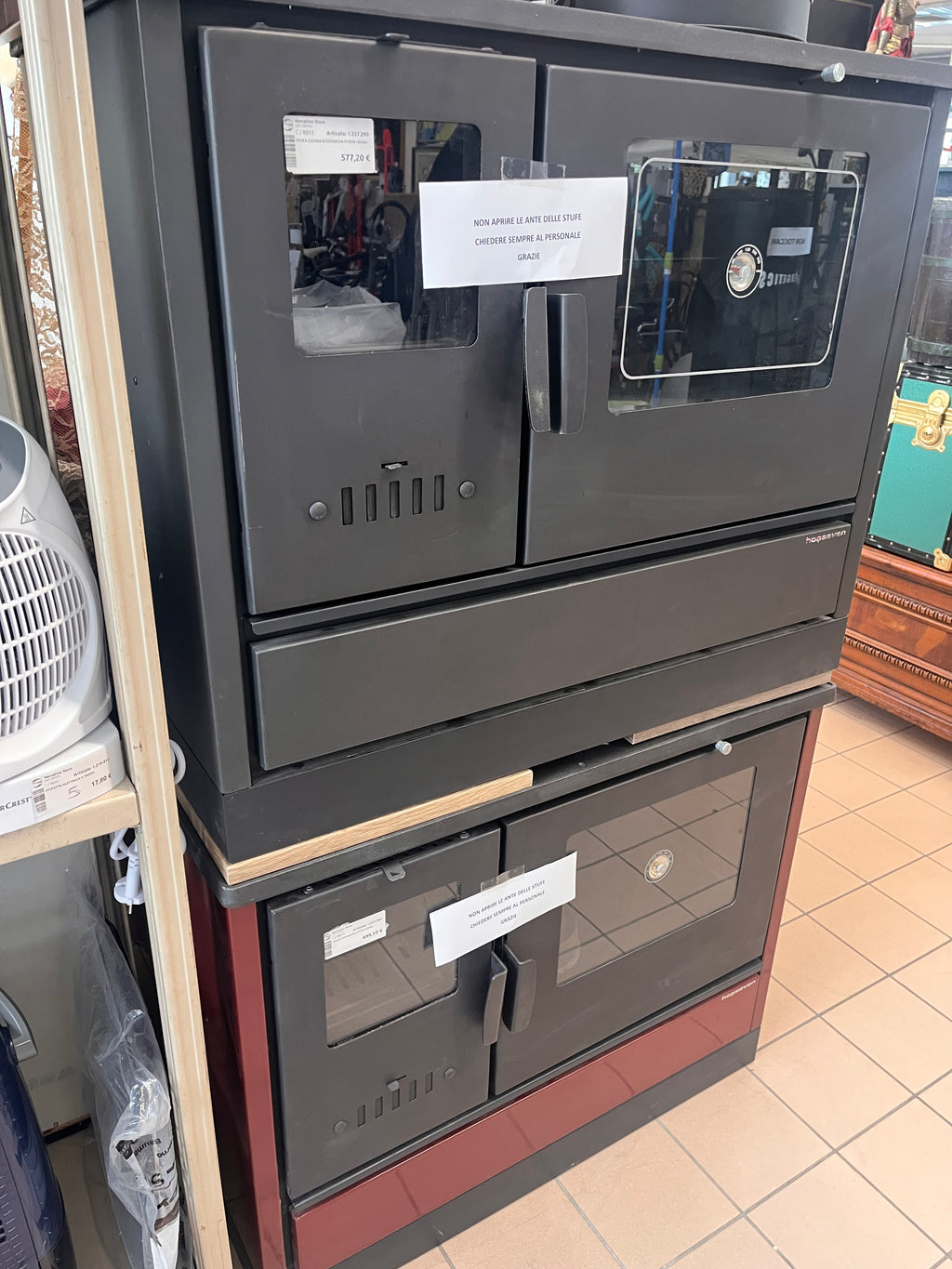 Stufa Cucina Economiva Stove Legna