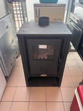 Stufa A Legna Ignip "atene" Grigio 9 Kw