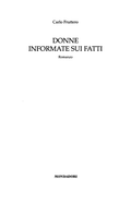 Donne Informate Sui Fatti - Carlo Fruttero