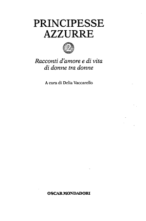 Principesse Azzurre 2 - Delia Vaccarello