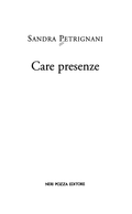 Care Presenze - Sandra Petrignani