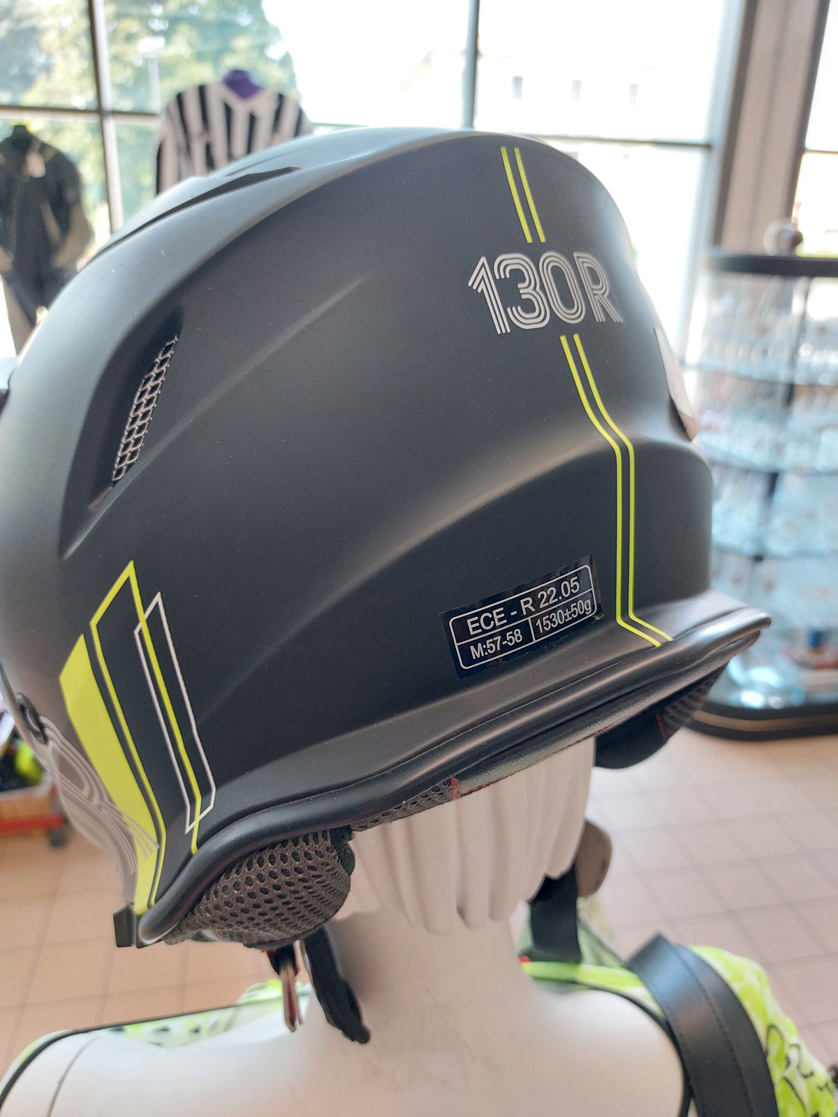 Casco Moto Integrale N G Fluo 130r