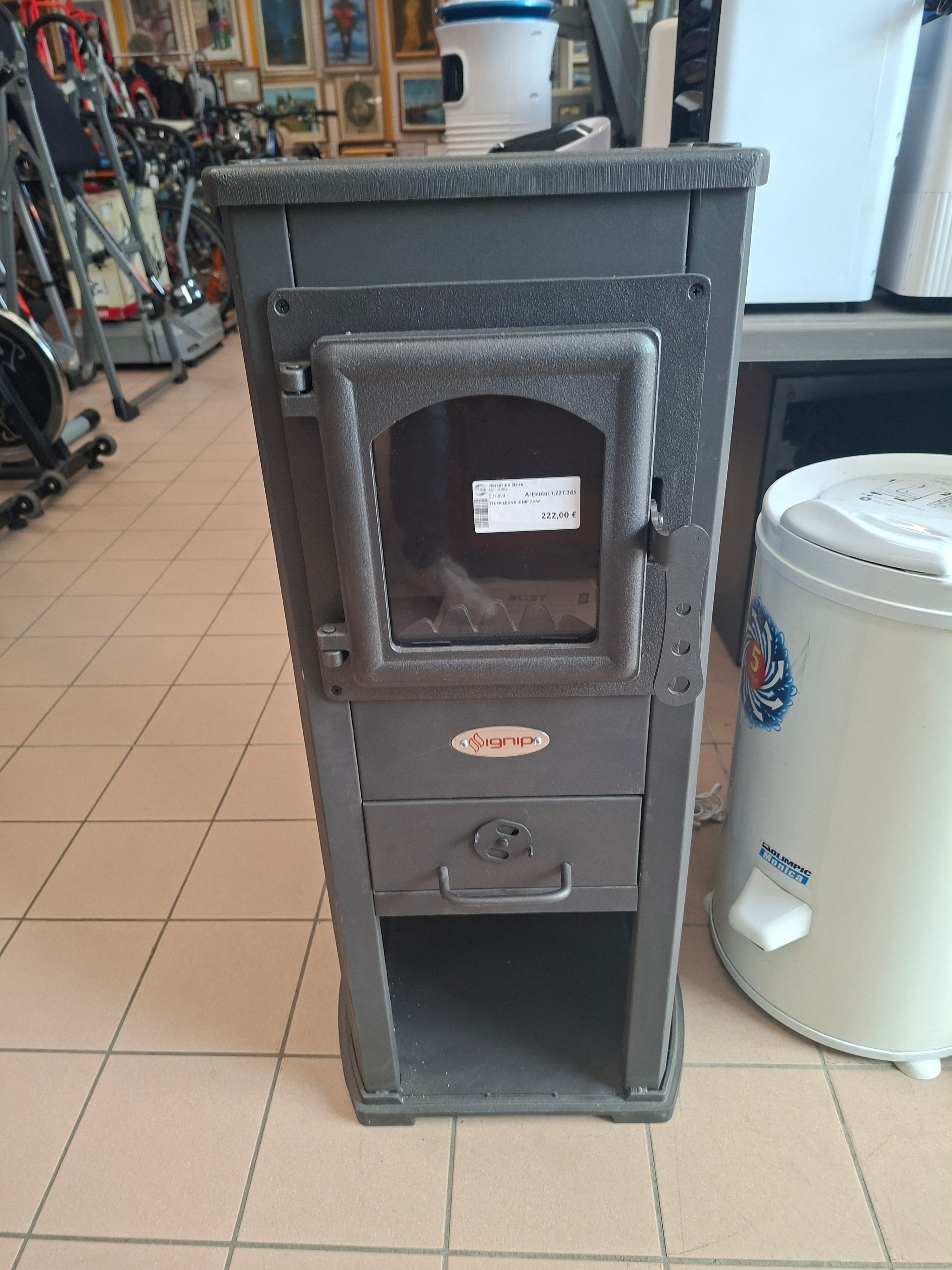 Stufa Legna Ignip 7 Kw
