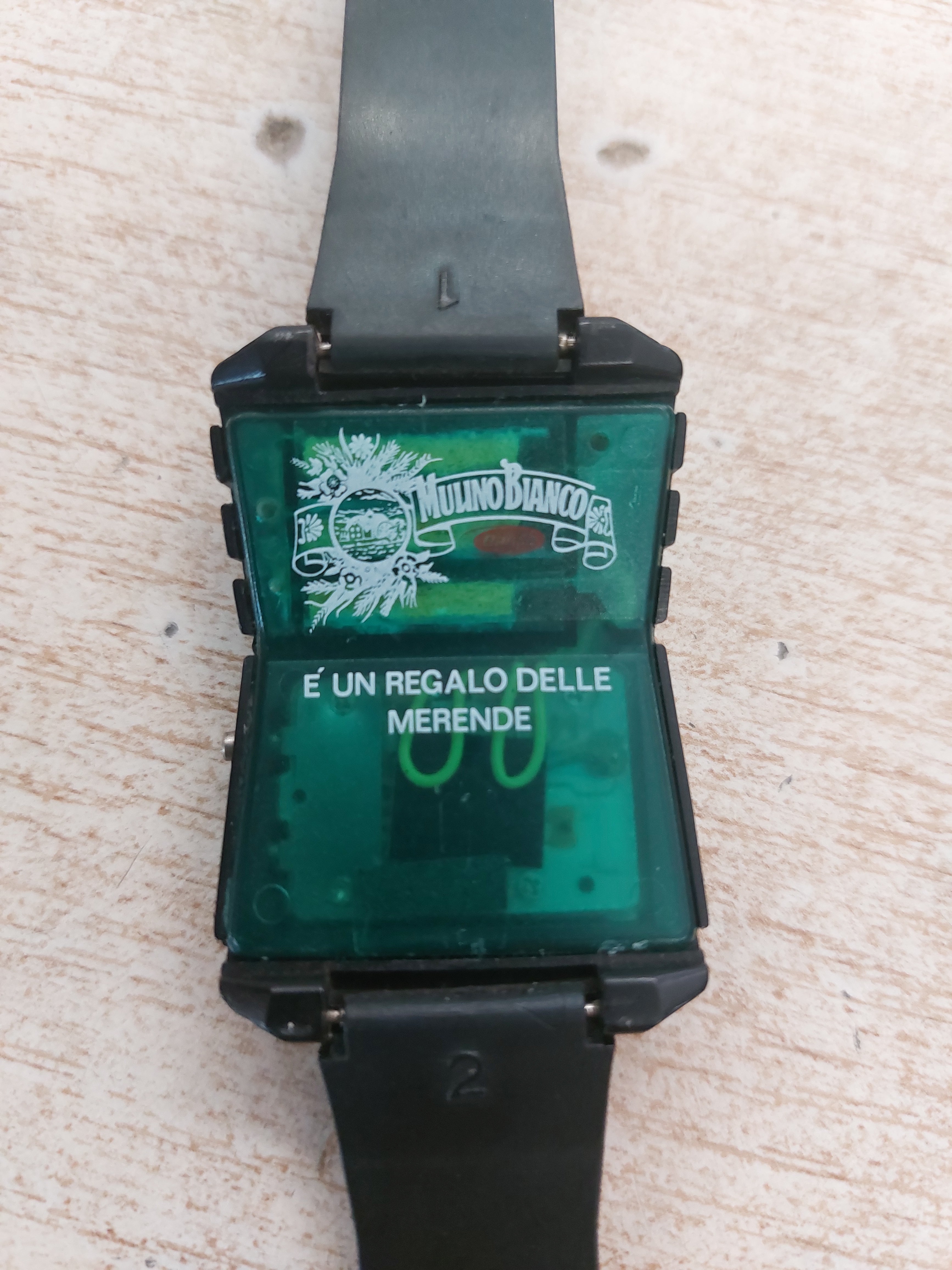Orologio Mulino Bianco Ad Acqua Italia '90 Vintage