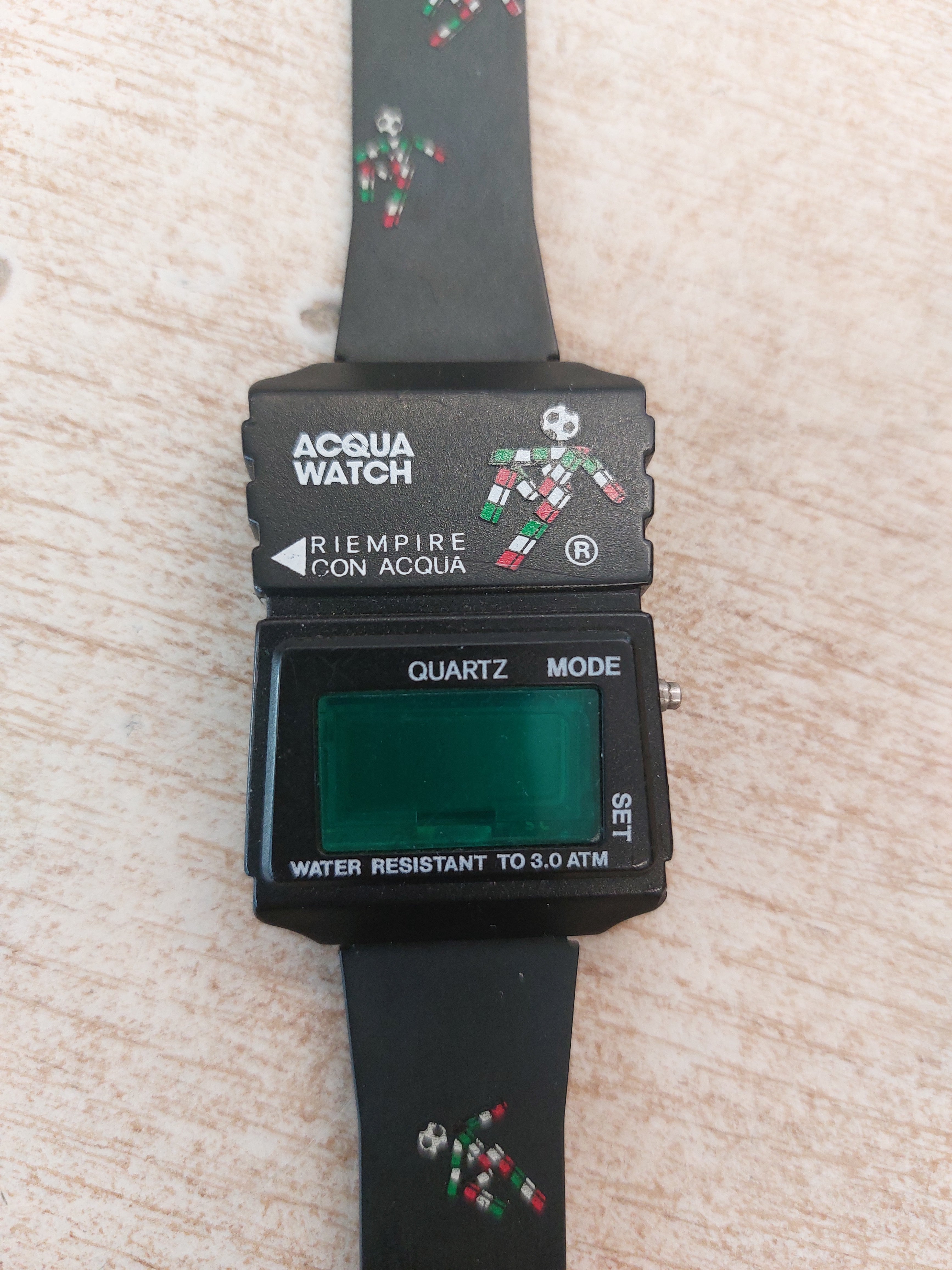 Orologio Mulino Bianco Ad Acqua Italia '90 Vintage