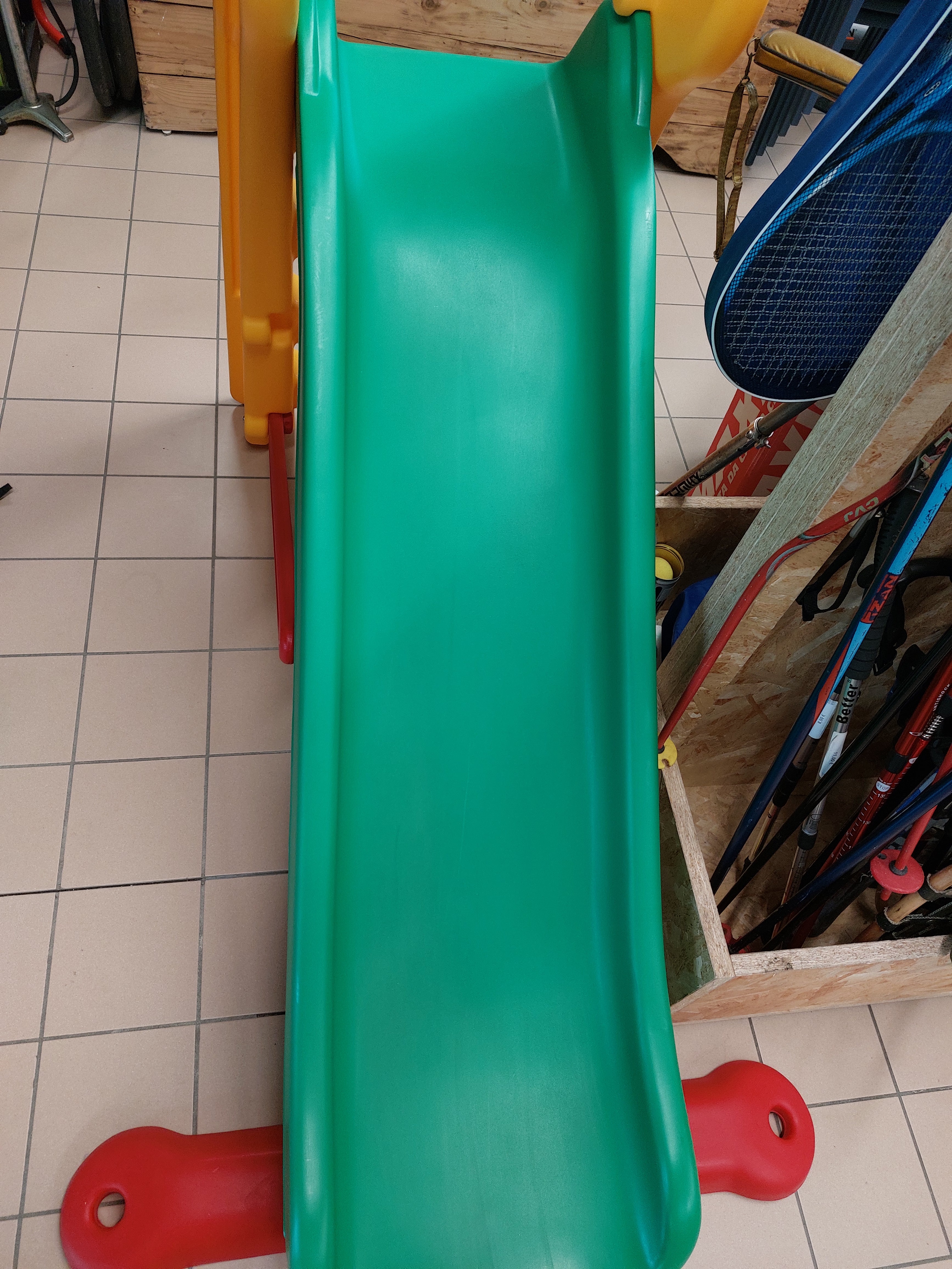 Scivolo G Verde Rosso Chicco