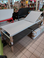 Lettino Piscina Esterno Alluminio