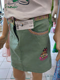 Tweety Gonna Jeans Bimba Verdone Righette Rosa 8a