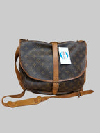 Louis Vuitton Vintage 1990 Saumur 35 Cross Body